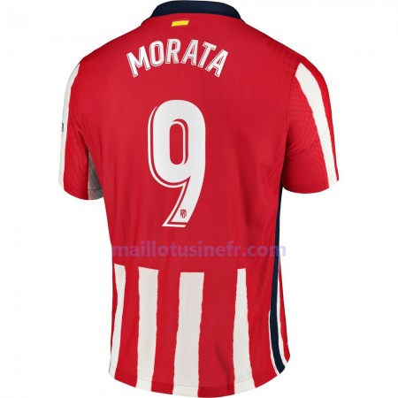 Maillot de Foot Atlético Madrid Morata 9 Domicile 2020-21 Maillot de Foot Atlético Madrid Morata 9 Domicile 2020-21